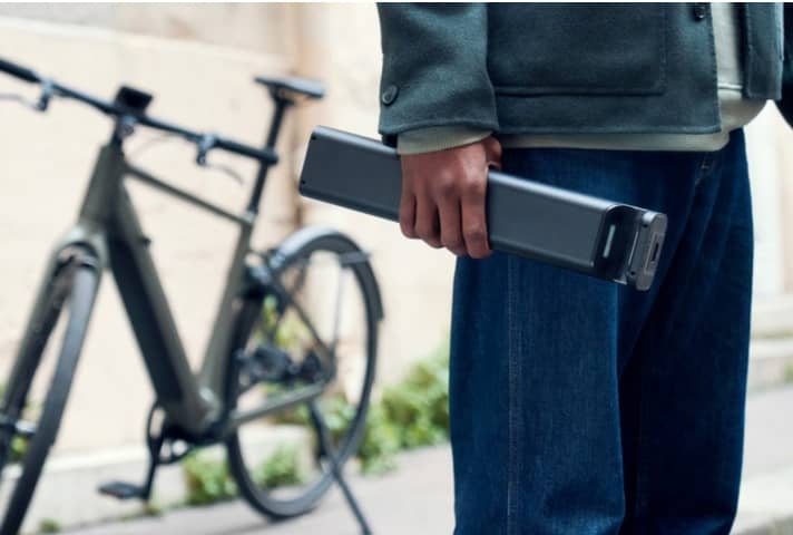 Am Riese & Müller ist der neue Fazua Ride 60 verbaut. Der Akku lässt sich leicht entnehmen.