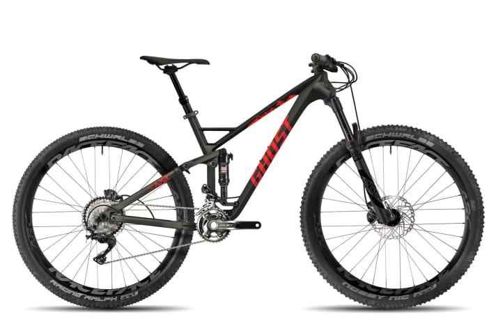   Full suspension bike