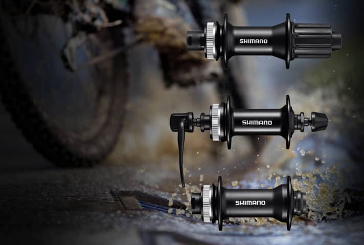  Die neuen Naben von Shimano Alivio, Acera und Altus gibt es ab 2018 auch im Boost-Standard.