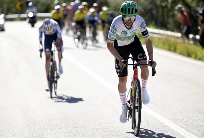 In good shape: The Irish road champion Ben Healy