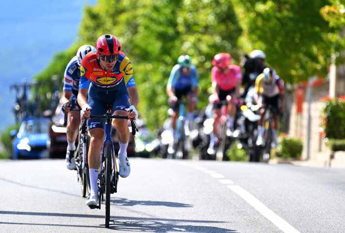 Showed strong climbing form at the Vuelta: Giulio Ciccone