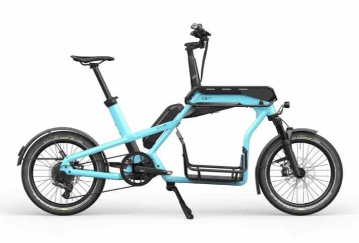 Kompakte Cargobikes: Ca Go CS: Long John mit zweiter Etage
