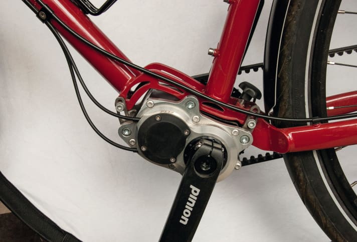 Pinion bottom bracket gearbox