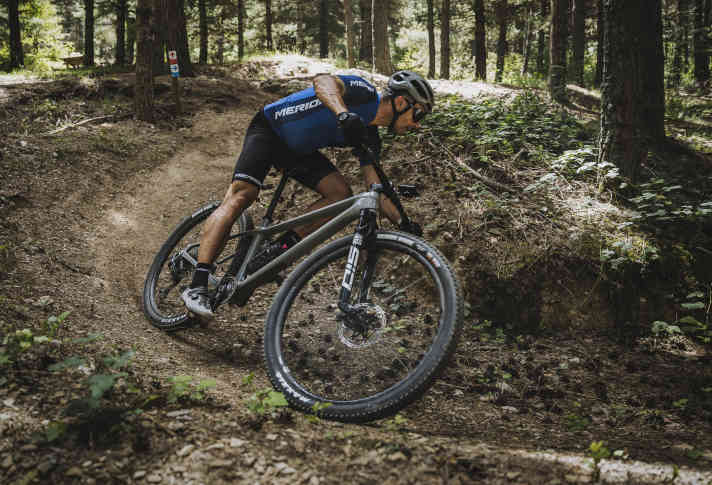 The Merida Big.Nine is particularly popular among racers.