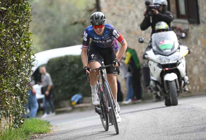 Demi Full Ring vandt den 11. udgave af Strade Bianche Donne.