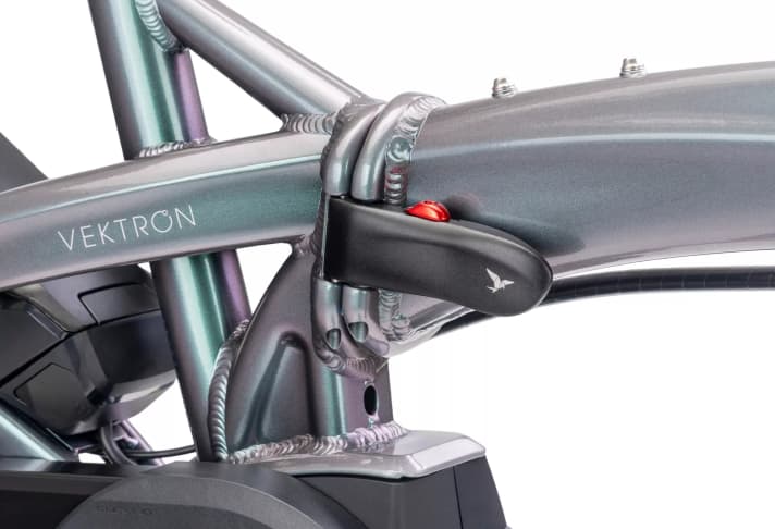 Sichere Mitnahme des neuen Tern Vektron E-Faltrades.