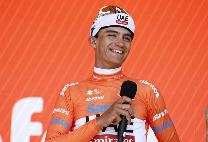 Isaac del Toro bei der Tour Down Under