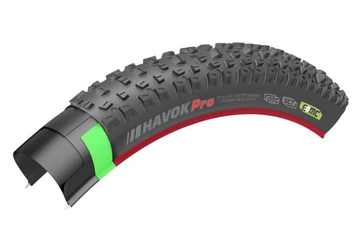   The chubby one: the Kenda Havok Pro EMC.