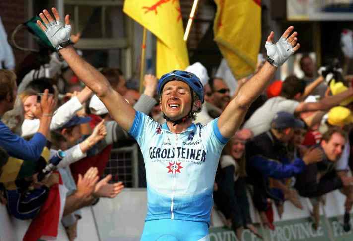 Winner of Liège-Bastogne-Liège 2004: Davide Rebellin