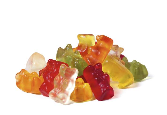 Ein paar Gummibärchen eignen sich als leicht bekömmlicher Kohlenhydrat- Schub vor dem Wettkampf