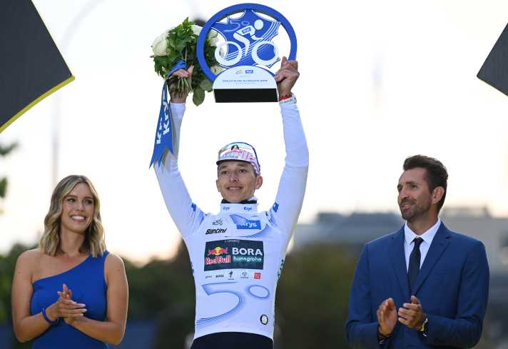 Florian Lipowitz occupies 15th place in the UCI world rankings