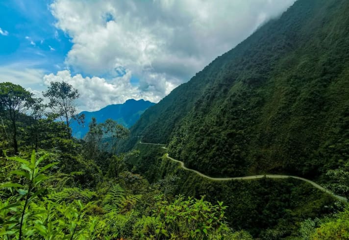 Facing the abyss on the road to death