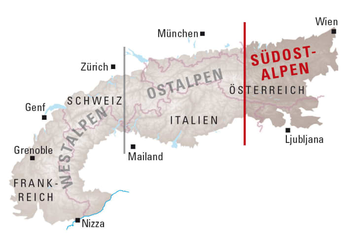   Südostalpen