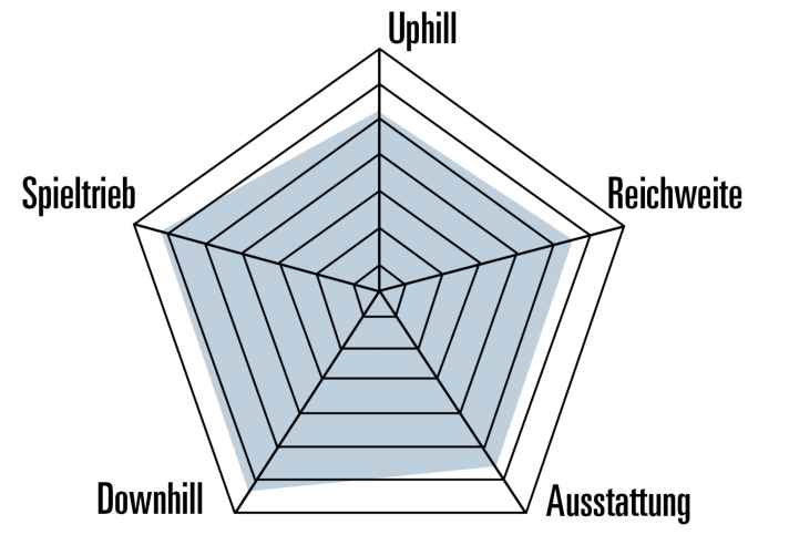 Strong in all respects: The YT Decoy SN Core 3 The BIKE rating refers to the "Light Enduro" category.