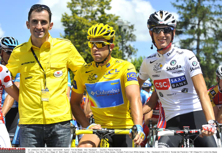   Javier Otxoa bei der Tour 2008