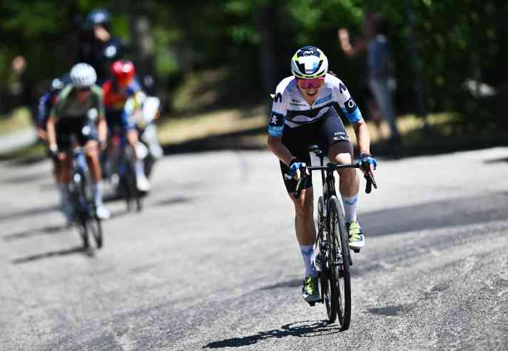 Attacking: Liane Lippert is probably Germany's most promising candidate for a medal