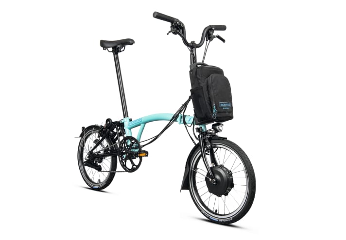 Klapprader Brompton Electric Elektrifizierte Ikone BIKE