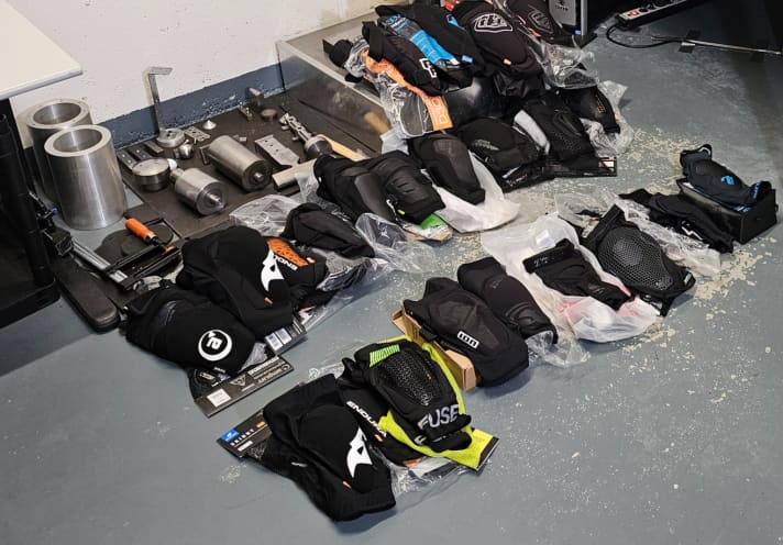 Ready for the test: after acclimatisation, the laboratory test can start at 23 degrees room temperature