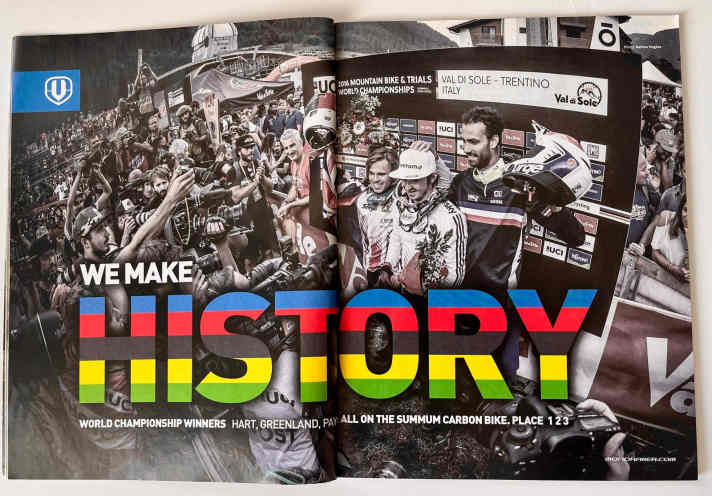 Three riders, three medals, one bike: Mondraker Summum. There's never been anything like it!