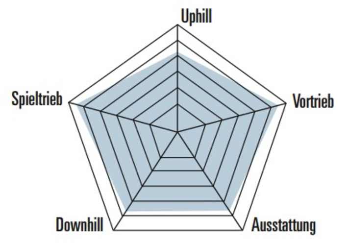 Thanks to its low weight and yet fun geometry, the Bike Ahead The Frame can be used in a very wide range of applications.
