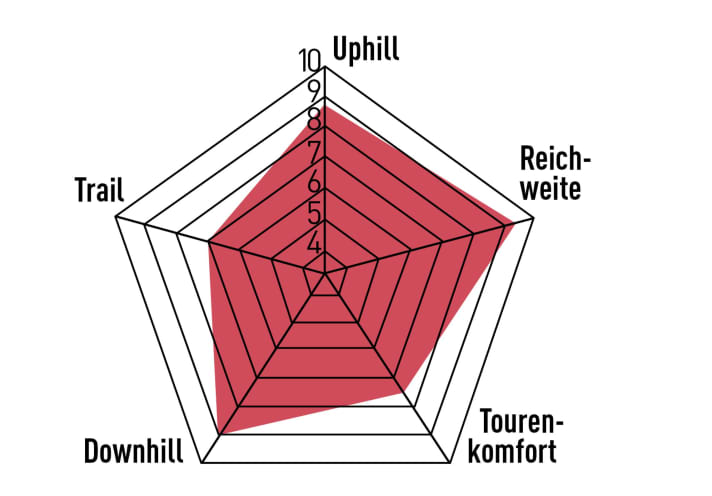 Die EMTB Bewertung für das Flyer Uproc X 8.70