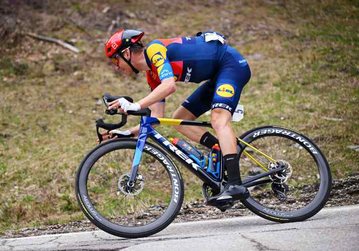 Lennard Kämna bei der Tour of the Alps 2025