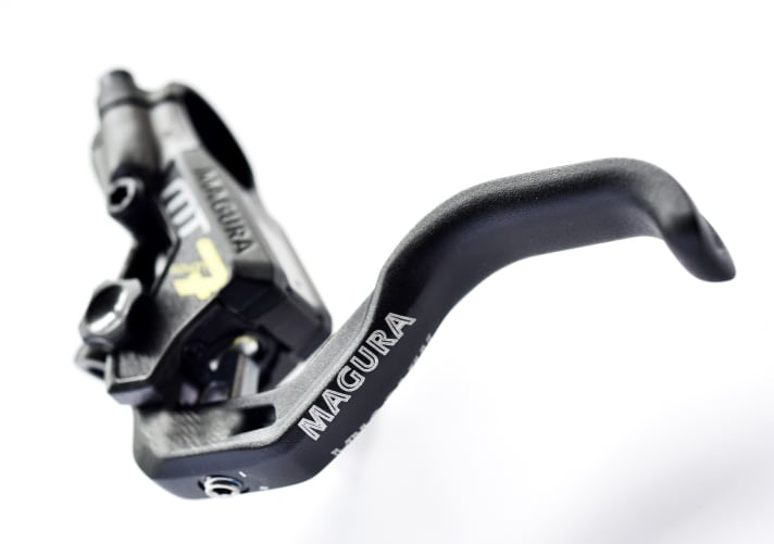   The new 1-finger brake levers from Magura are very stylish.