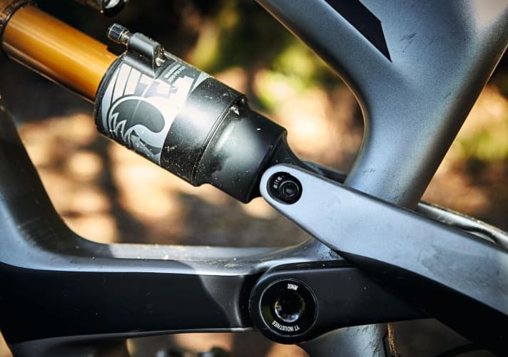   Only the 29er Capra has a flip chip to change the steering angle by 0.5 degrees.