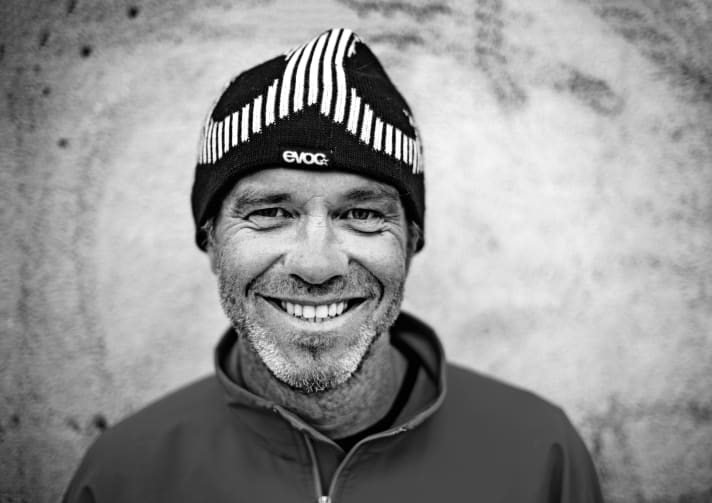 BIKE Transalp Fotograf Markus Greber ist große Teile der neuen Route bereits abgefahren.