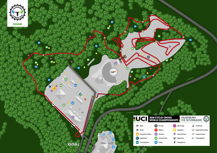 Cross-WM 2018: Die Strecke