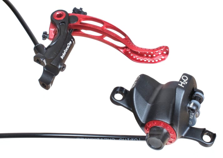   Das ABS-System ist vorerst nur mit der H2O-Bremse von Brake Force One kompatibel.