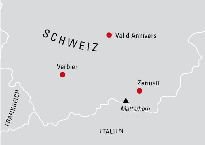   Trail & Rail Bike-Trip im Wallis