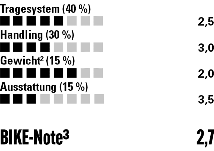 Der Trail Rocket sitzt stabil und ist ordentlich belüftet. Das Orga-System konnte uns dagegen weniger überzeugen.