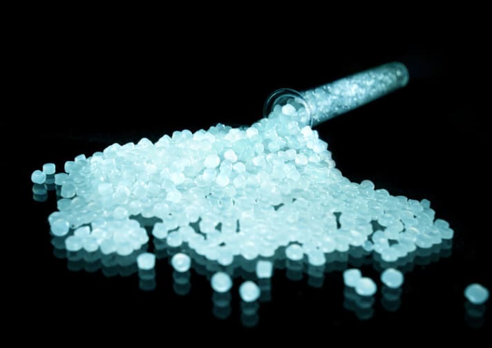   Aus diesem Granulat werden die neuen Schwalbe-Schläuche hergestellt.