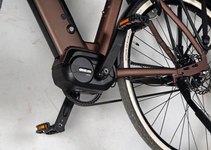 Die Mittelmotoren des chinesischen Herstellers Bafang sind noch wenig verbreitet.