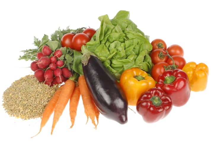  You can't eat enough of them: Vegetables.