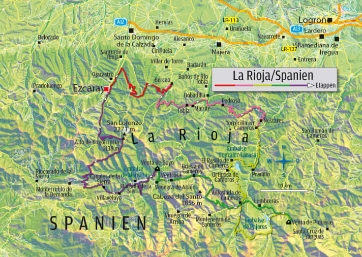   Die 5 Etappen durch die Weinregion Rioja