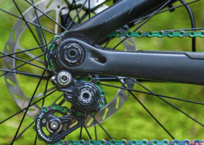 "Doesn't that look super clean? However, I have to admit: singlespeed limits the range of use considerably. I have to do without touring."