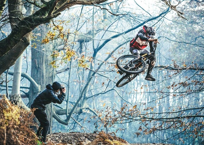 Taking a photo of the bike buddy is fun for everyone.