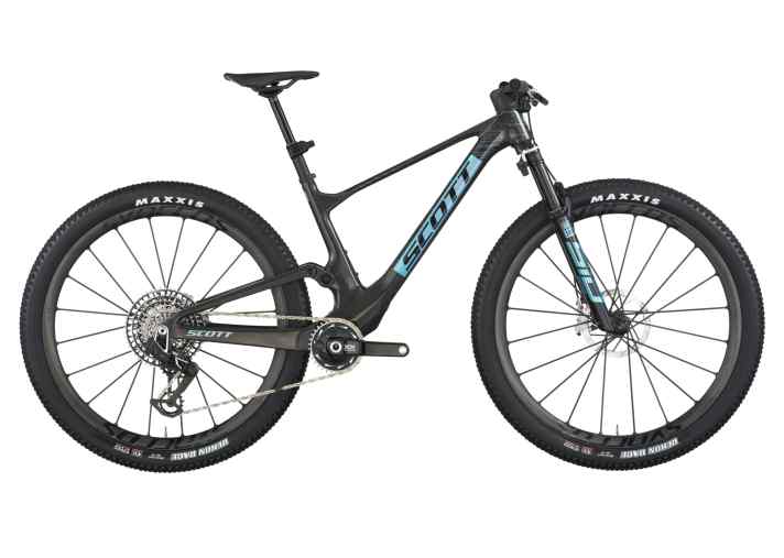 Nino Schurter's legendary racing machine. The Swiss super racer and his Spark RC SL go together like lightning and thunder. The 14,500 euro luxury racer with stealth damper technology weighs in at 10.7 kilos.