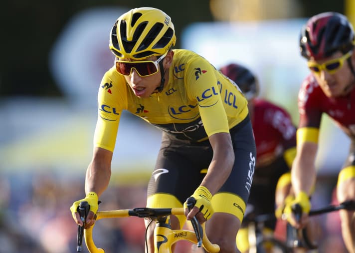 Mit 22 Jahren gewann Egan Bernal 2019 die Tour de France.