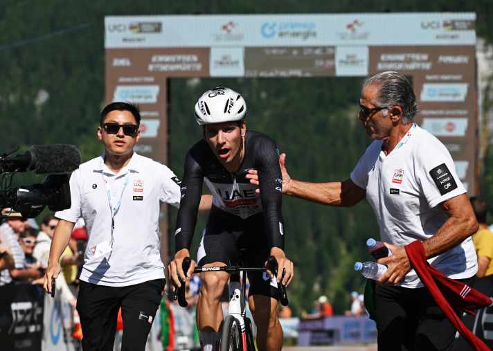 João Almeida gave his all in the mountain time trial