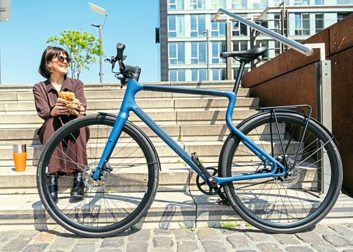 Goodbye to convertibles and SUVs? A bike this stylish makes far more of an impression than a horsepower-pumping car.