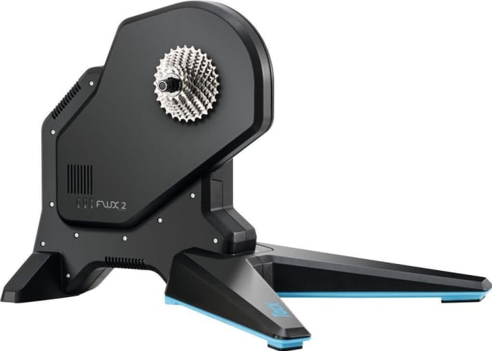   Stable, mais encombrant. En tant que trainer silencieux, le Flux 2 de Tacx est idéal pour ceux qui doivent faire attention à leurs voisins.