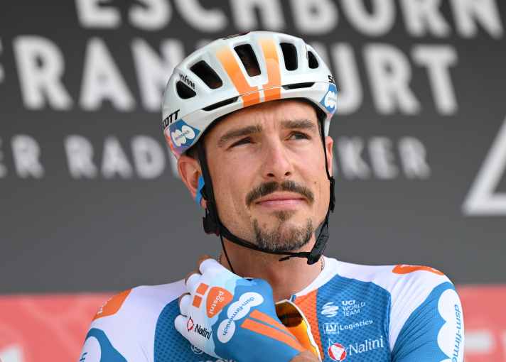 John Degenkolb, avec son expérience, est précieux pour la formation de l'équipe dsm-firmenich PostNL.