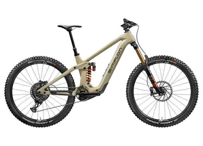 Well received by testers and readers: The versatile Simplon Rapcon Pmax CX secured third place in our readers' poll for EMTB Of The Year with 14 per cent of the votes.