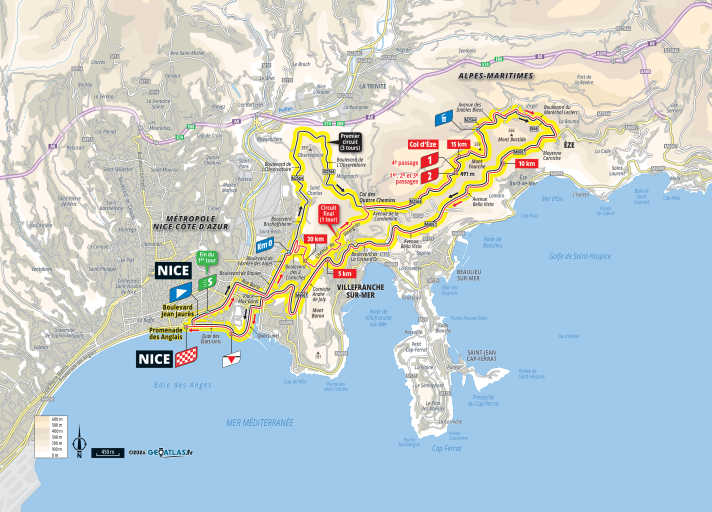 Le parcours de la 9e étape du Tour de France Femmes 2026