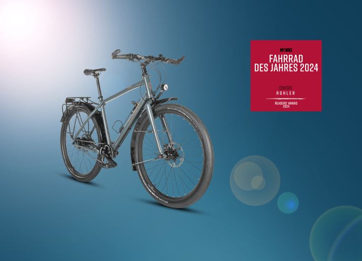 MYBIKE readers voted the Idworx Rohler the winner in the Bicycle of the Year category.