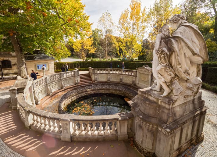 A must on a cycle tour in the Upper Black Forest: The source of the Danube in Donaueschingen