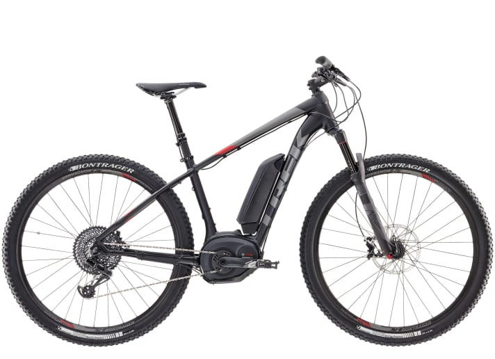   Trek Powerfly 9. Hardtail mit 100 Millimeter Federweg: 3999 Euro